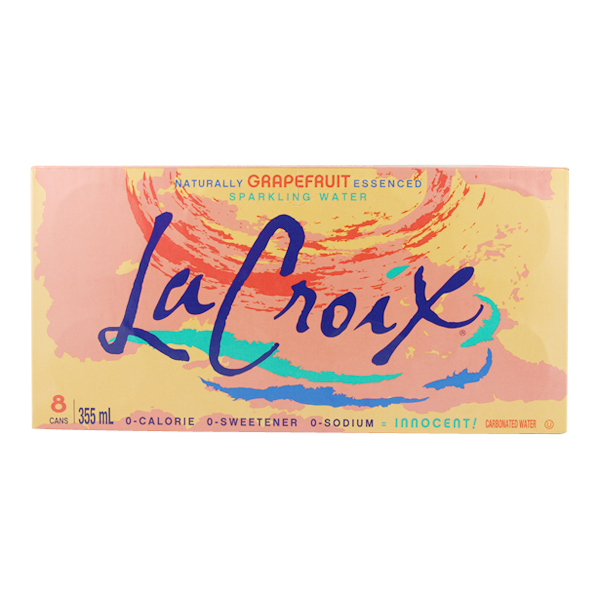 LA CROIX GRAPEFRUIT SPARKLING WATER BEVERAGE